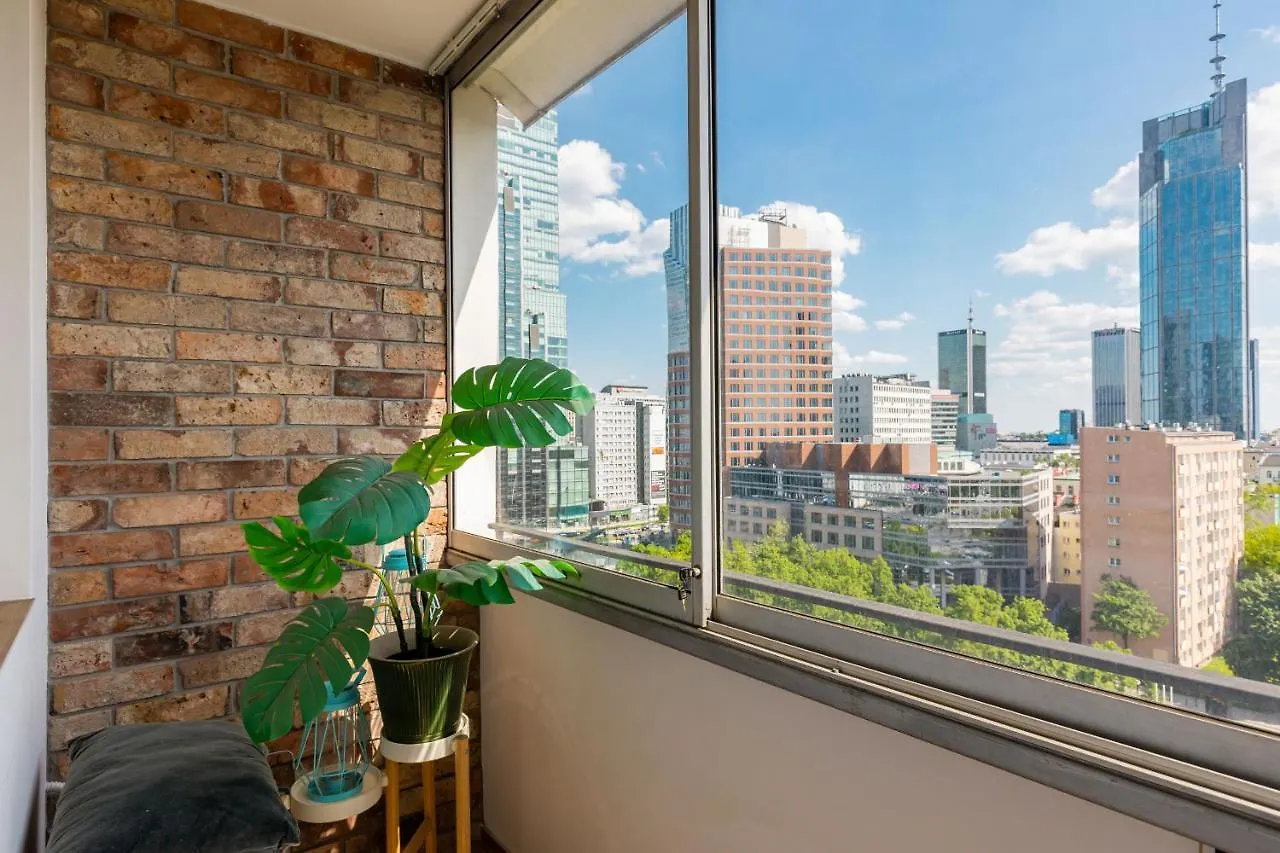 Warsaw City View Apartment With 2 Bedrooms & Ac By Noclegi Renters Poland