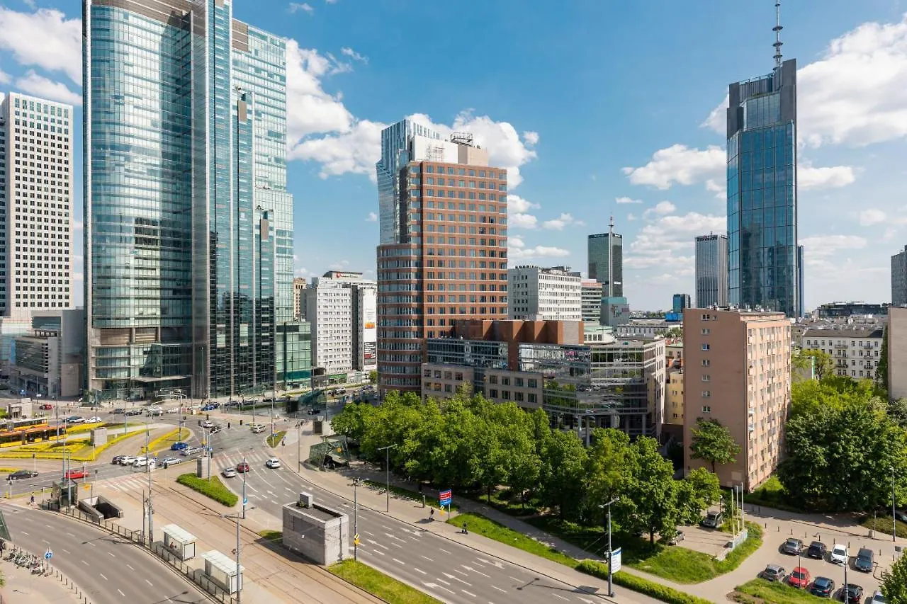 Warsaw City View Apartment With 2 Bedrooms & Ac By Noclegi Renters